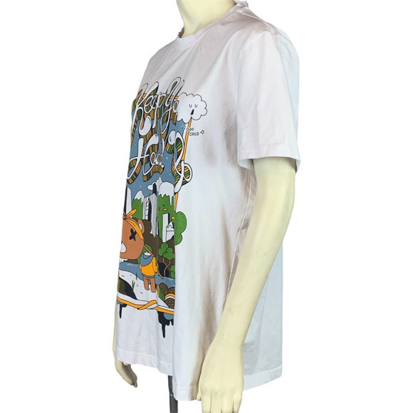 Keep Ya Head Up Jordan Craig Mens Graphic T-Shirt White Stretch Crew Neck Tee S - Picture 9 of 11